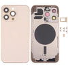 iPhone 13 Pro Back Housing Cover Gold - SIM Tray & Lens