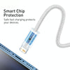 Baseus CALD000502 Dynamic Series 2.4A USB to 8 Pin Fast Charging Data Cable, Cable Length:2m(White)