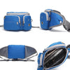 Lovoyager Dog Treat Pouch Bag, Blue, with Water Bottle Holder