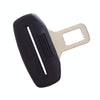 Car Seat Belt 2.1 Curved Lock Tongue Male Buckle Accessories(Black)