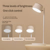 Multifunctional Magnetic LED Smart Projection Desk Lamp with Wireless Charging Function(White)