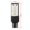 2 PCS T10 6W 180LM Blue Light Double-Faced 2 COB LED Decode Canbus Error-Free Car Clearnce Reading Lamp, DC 12V