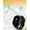 D300 1.54 inch IPS Screen Smart Watch, Support Tracking and Positioning & 4G Video Call body temperature measurement (Black)