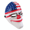Halloween Mask PVC Halloween Festival Party US Flag Pattern Mask