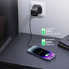JOYROOM TCF07 30W USB-C / Type-C Fast Charger, Plug:UK Plug(Black)