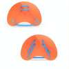 Swimming Webbed Adult Children Freestyle Stroke Swimming Equipment, Size:M(Orange)