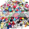 Round Shape Irregular Plane Puzzle Jigsaw Toy 1000 Pieces(Lucky Flowers)