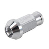 D1 Spec P1.5 M12x1.25 Racing Wheel Nut, Length: 50mm(Silver)
