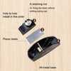 RUITOOL Small Woodworking Planer Metal Short Planer Edge Trimming Chamfer Planer