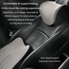 Car Memory Foam Neck Pillow Car Neck Rest Silk Pillow Car Seat Cervical Cushion, Style: Headrest Black