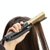 Portable Wet And Dry Clip Hair Straightener Straight Hair Comb(EU Plug)