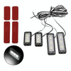Car 4 in 1 LED Ambient Light Door Decorative Light (White Light)