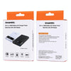 HAWEEL DIY 4x 18650 Battery (Not Included) 12000mAh Dual-way QC Charger Power Bank Shell Box with 2x USB Output & Display,  Support QC 2.0 / QC 3.0 / FCP / SFCP /  AFC / MTK / BC 1.2 / PD(Black)