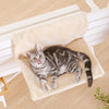 Cat Window Hammock, Beige, Holds 5kg