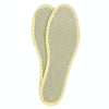 1pairs Bamboo Charcoal Deodorant Comfortable Soft Breathable Insole, Size: 40(Beige)