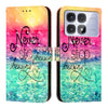 For Redmi K70 Ultra 5G Global 3D Painting Horizontal Flip Leather Phone Case(Chasing Dreams)
