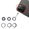 iPhone 14 Pro Max Camera Lens Cover (Silver) Replacement