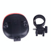 Bicycle LED Light Laser Night Mountain Bike Tail Light Taillight MTB Safety Warning Bicycle Rear Light Lamp Bycycle Light(Red)
