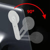 Central Control Screen Hidden Magnetic Car Phone Holder (Blue)