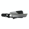 A6743-03 Car Rear Left Electroplated Inside Door Handle for Alfa Romeo Giulietta 2010-2016 156092160(Black + Silver)