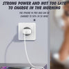 LDNIO A1206C PD27W USB-C / Type-C Fast Charger with 1m 8 Pin Cable, Plug Type:EU Plug(White)