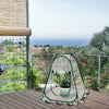 Transparent Foldable Greenhouse Cover Gardening Plant Flower Sunshine Room 70  x 70 x 80cm