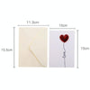 3D Heart Valentine Day Greeting Card Blessings Messages Cards with Envelopes, Spec: Balloon