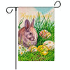 Easter Decorative Linen Strong and Durable Garden Flag(1230-9)