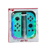 JOY-02 Gaming Left And Right Handle With RGB Lights Body Feel Bluetooth Gamepad For Switch / Switch OLED / Switch Pro / Switch Lite / Switch Joycon(Blue Red)