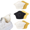 5 Pairs 054 Anti-wear Anti-dropping Sneakers Heel Stickers, Back Adhesive Version(Black Thin)