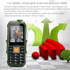 L9 Triple Proofing Elder Phone, Waterproof Shockproof Dustproof, 3800mAh Battery, 1.8 inch, 21 Keys, LED Flashlight, FM, Dual SIM(Black)