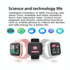 D20L 1.3 inch IP67 Waterproof Color Screen Smart Watch(Light Blue)