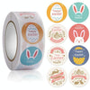 Easter Bunny Egg Cartoon Decoration Sticker, Size: 2.5cm / 1 Inch(HA039)