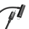 hoco U135 USB-C / Type-C to 8 Pin, USB-C / Type-C Incredible 2 in 1 Charging Data Cable, Length:1m(Black)
