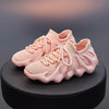 450 Summer Breathable Sock Shoes Fly Woven Comfortable Casual Shoes, Size: 39(Pink)
