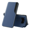 For Samsung Galaxy Note 8 Attraction Flip Holder Leather Phone Case(Blue)