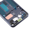 LG Q70 Black Front Housing LCD Frame Bezel