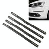 3R-2152 4 PCS Universal Car Body Anti-collision Strip Protection Guards Silicon Trims Stickers