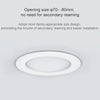 Original Xiaomi Mijia 220V 4W Adjustable Brightness LED Downlight, 2700- 6500K, Bluetooth MESH Version(White)