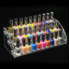 6  Layers Acrylic Nail Polish Display Rack Transparent Ladder Stand Cosmetic Essential Oil Bottle Holder