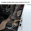 For SUV Car Assistance Getting In The Car Hook Pedal, Color: White with Broken Window