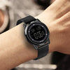 SPOVAN S100 Men Outdoor Multifunctional Waterproof Electronic Watch(Black)