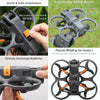 For DJI AVATA 2 Sunnylife LG797 Landing Gear Extensions Heightened Spider Gears Support Leg (Grey)