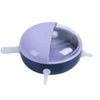 Pet Self-Sucking Milk Bowl Feeder, Purple, Cat/Dog