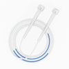 Children Speed Skipping Sports Rope, Style: 3 Sections 2.4m (White Pink)