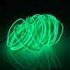 EL Cold Green Light Waterproof Flat Flexible Car Strip Light with Driver for Car Decoration, Length: 5m(Green)