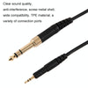 2m For ATH-M50X / M40X / M60X / M70X Headset Audio Cable Replacement Cable(Black)