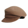 Autumn Winter Wool Beret Breathable Duck Tongue Cap, Size: Adjustable(Camel)