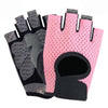 Outdoor Half-finger Cycling Fitness Non-slip Breathable Thin Sports Gloves, Size:M(Pink)