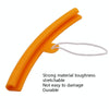 6 PCS Thickening Wear Resistant Scratch-Resistant Tire Wheel Steel Ring Protective Cover(Yellow)